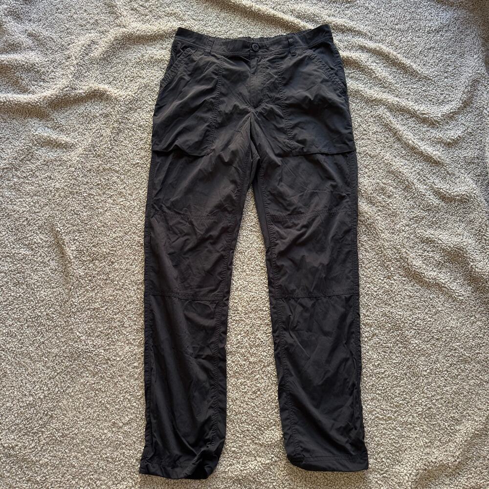 REI Co-op Women’s Size 8 Black Hiking Pants Gorpcore Outdoor Utility Drawcord